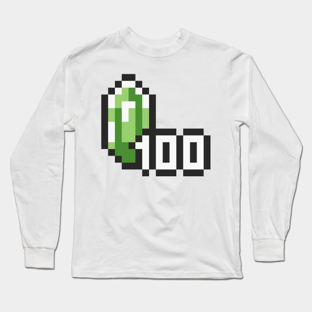 100 Ruppees Sprite Long Sleeve T-Shirt by SpriteGuy95